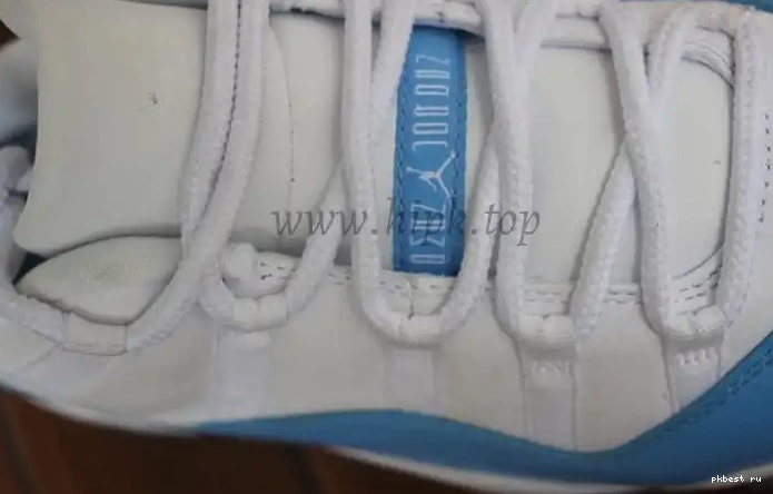 Low Air Authentic Jordan 11 Columbia 0613